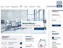Tablet Screenshot of bbh.de